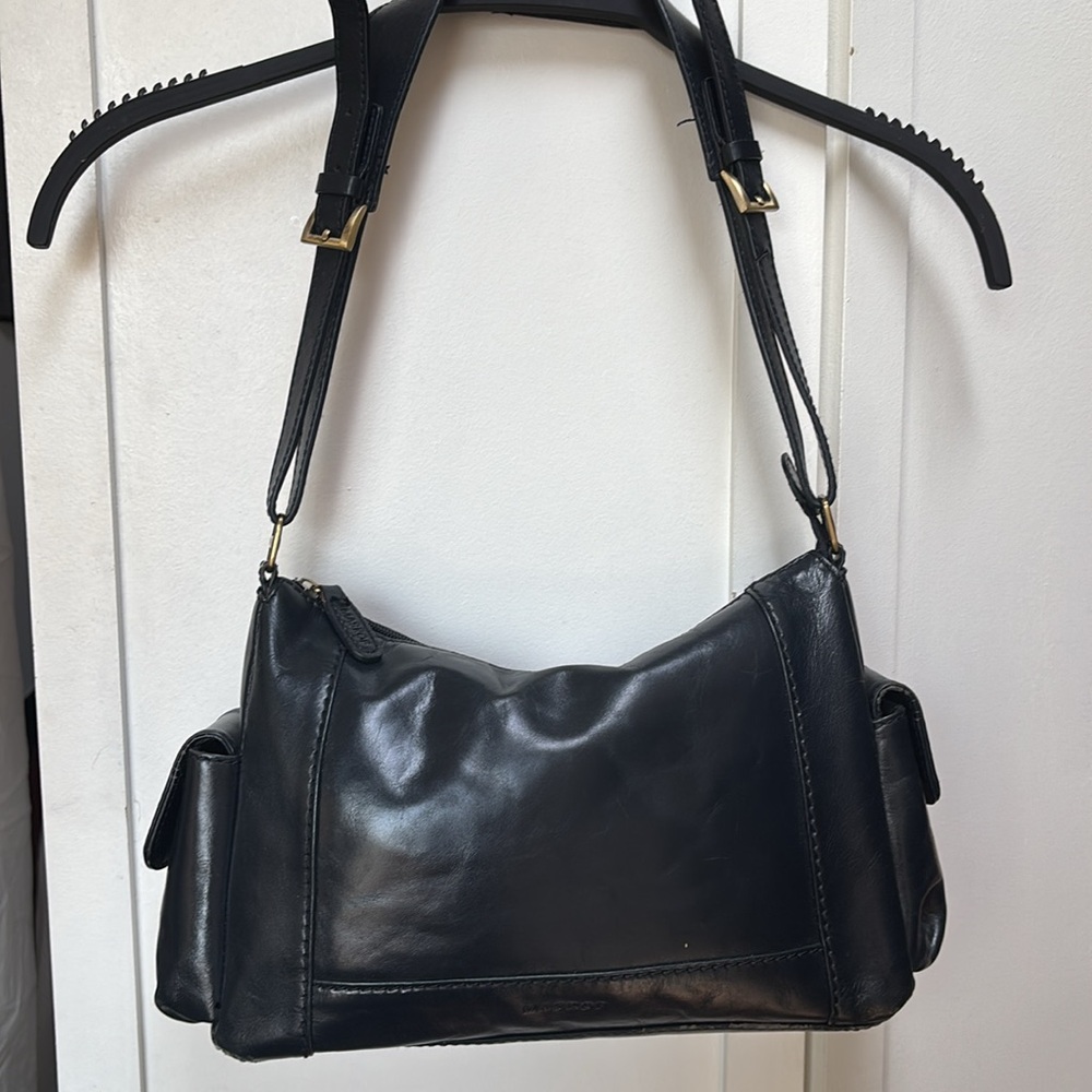 Vintage Navy Blue Maskof Shoulder Purse